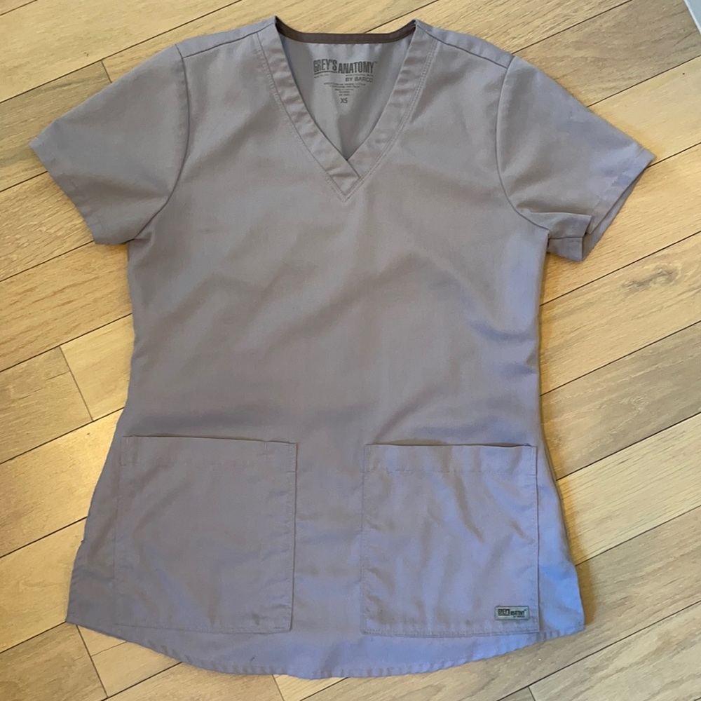 Grey’s Anatomy grey scrub set size XS